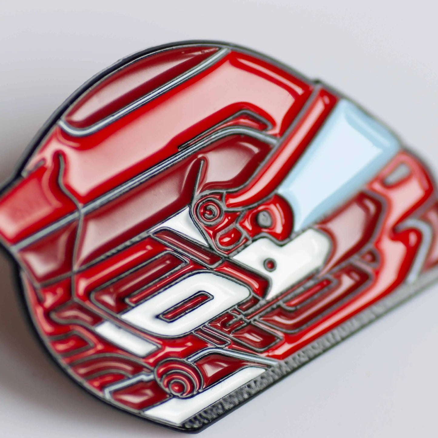 Charles Leclerc 2024 Helmet Enamel Pin Badge