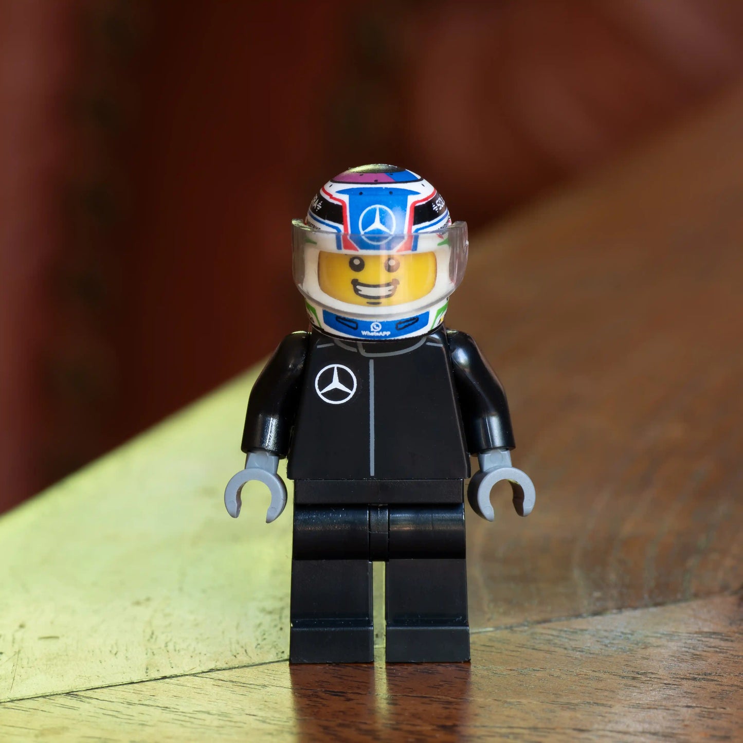 Kimi Antonelli 2026 Custom Lego Minifig Helmet