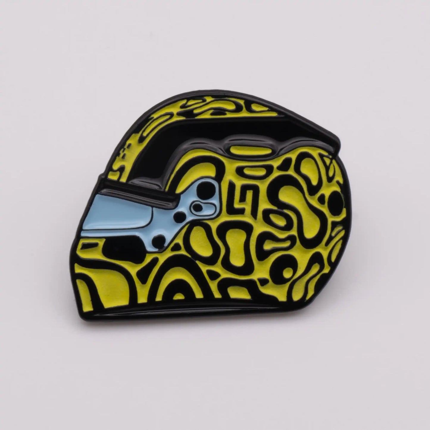 Glow in the Dark Lando Norris Helmet Enamel Pin