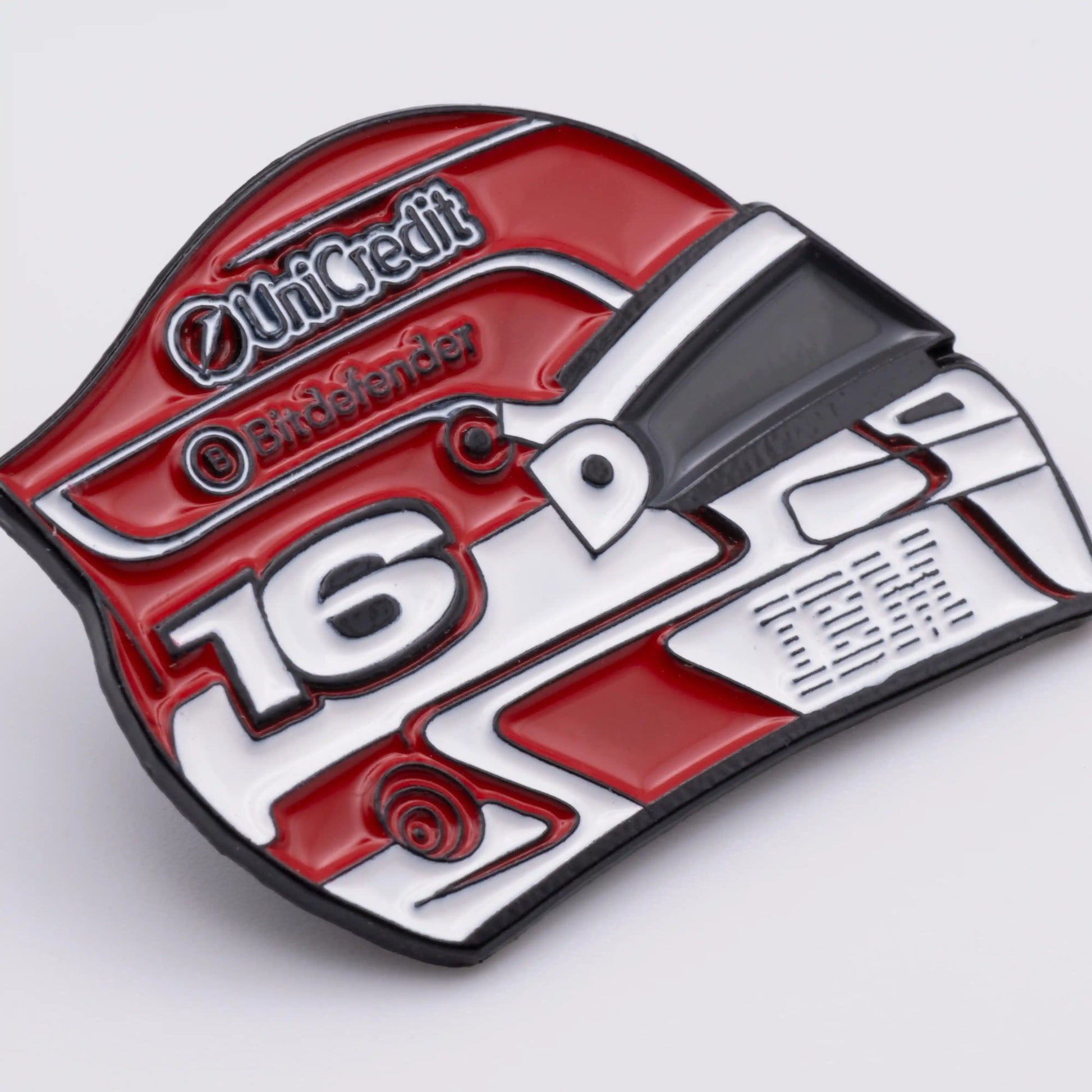 Charles Leclerc 2025 Helmet Enamel Pin