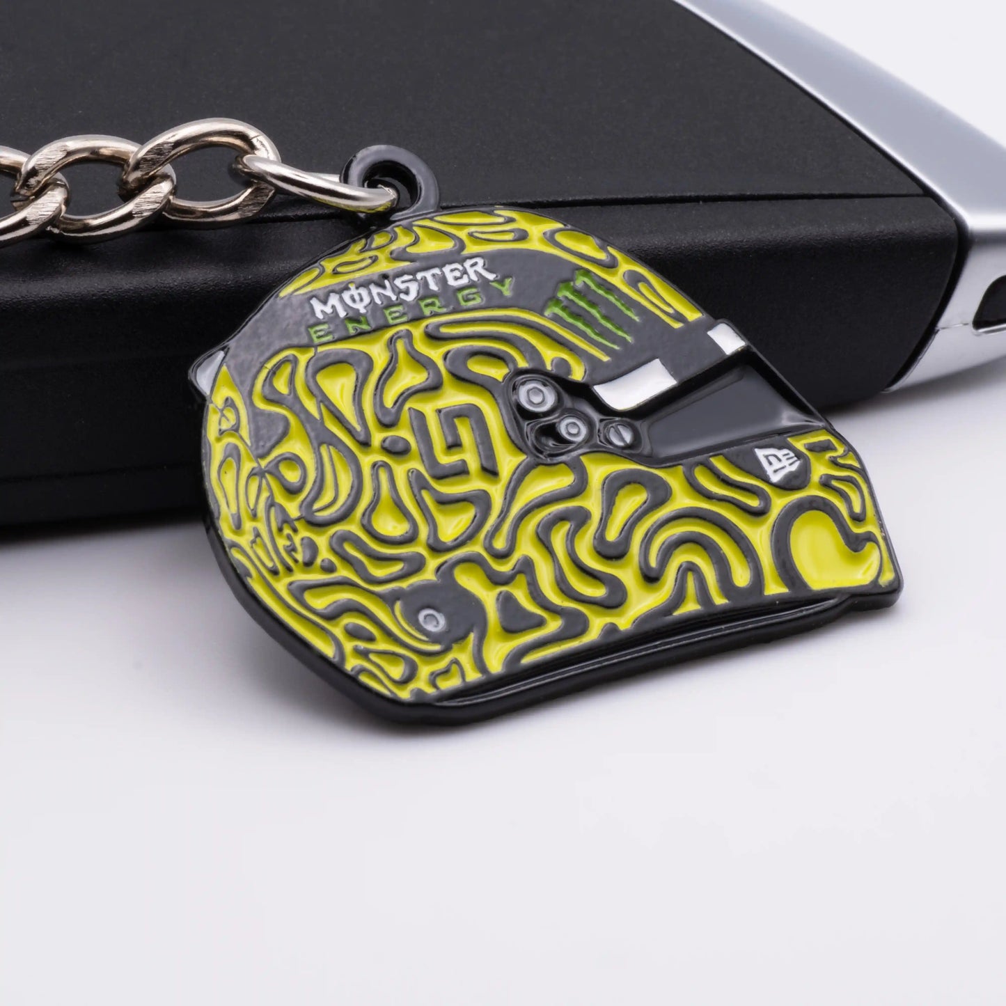 Lando Norris 2025 Helmet Enamel Keychain