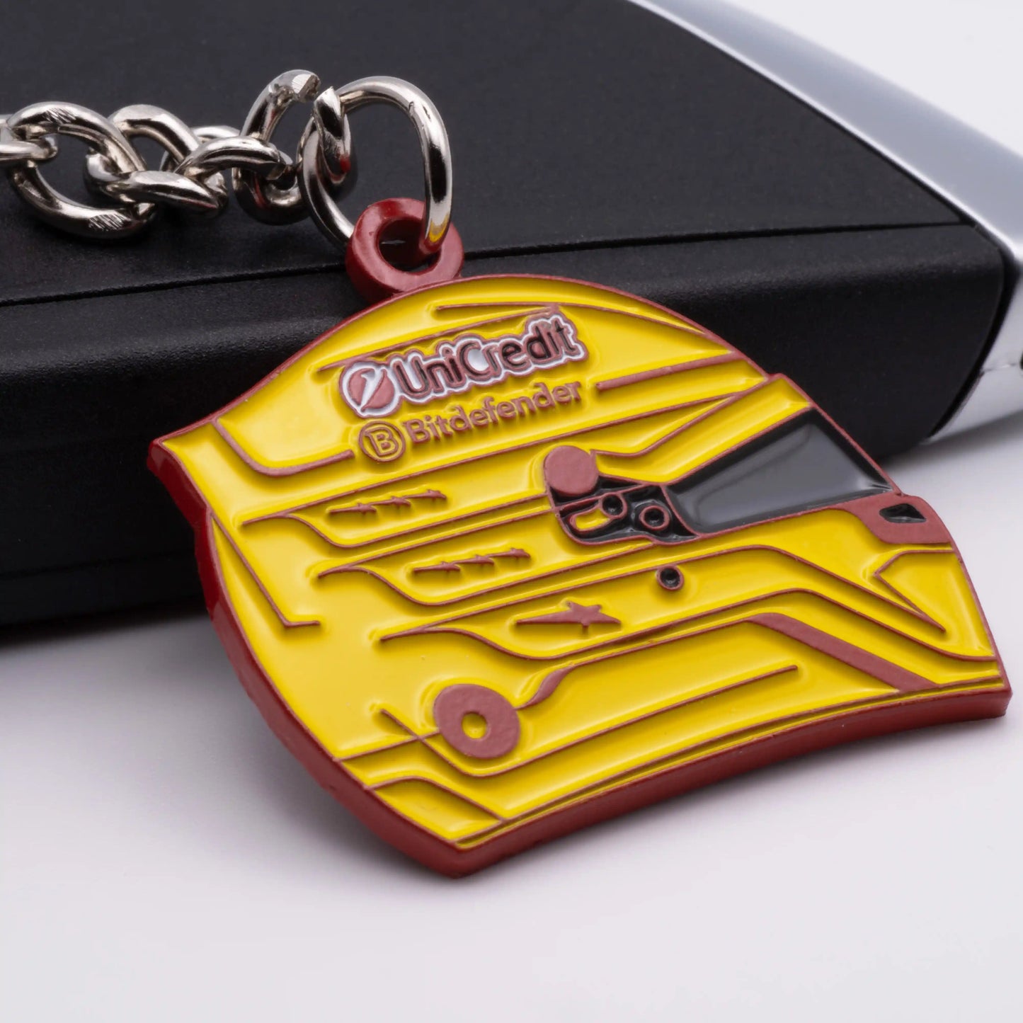 Lewis Hamilton 2025 Helmet Enamel Keychain
