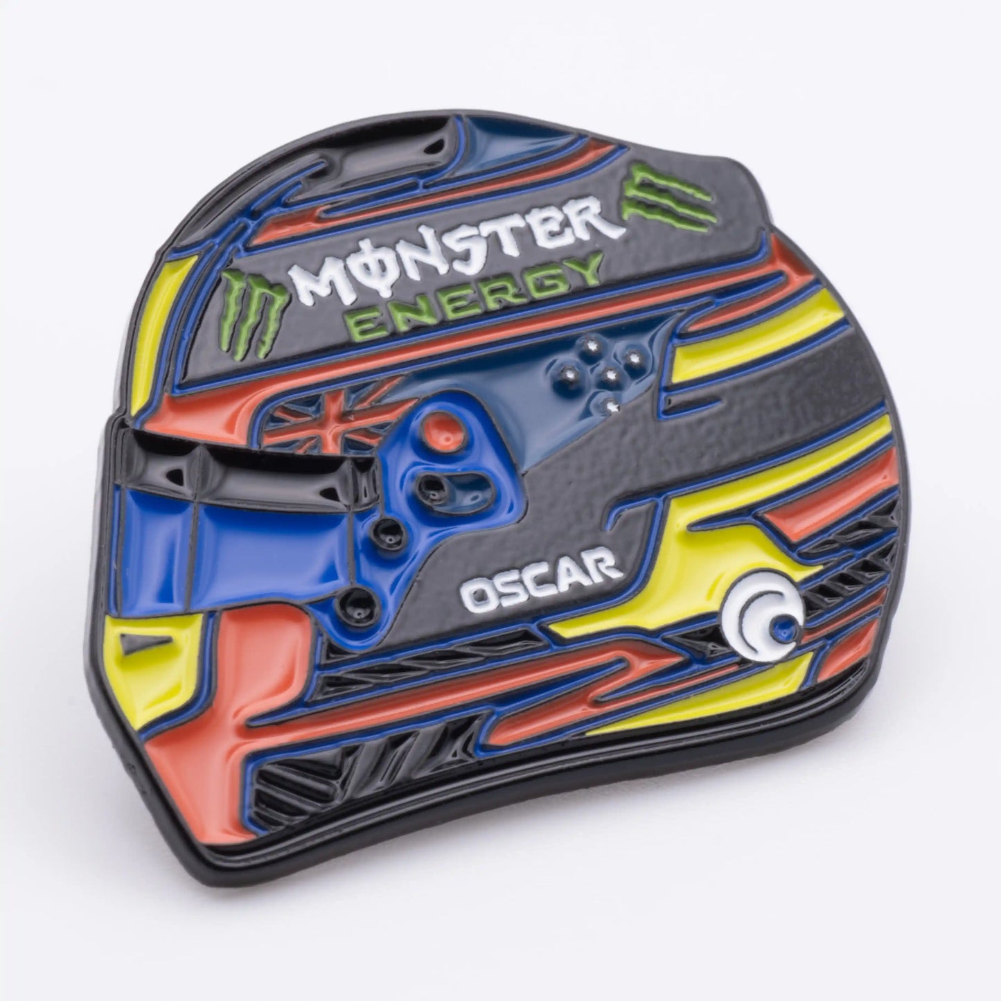 Oscar Piastri 2025 Helmet Enamel Pin
