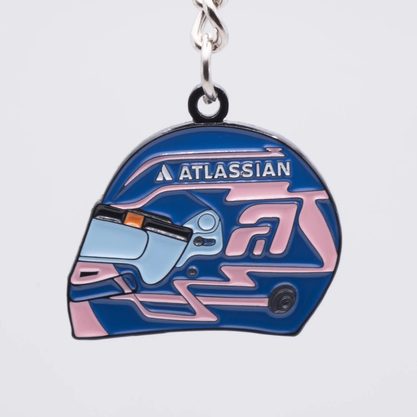 Alex Albon 2025 Helmet Enamel Keychain