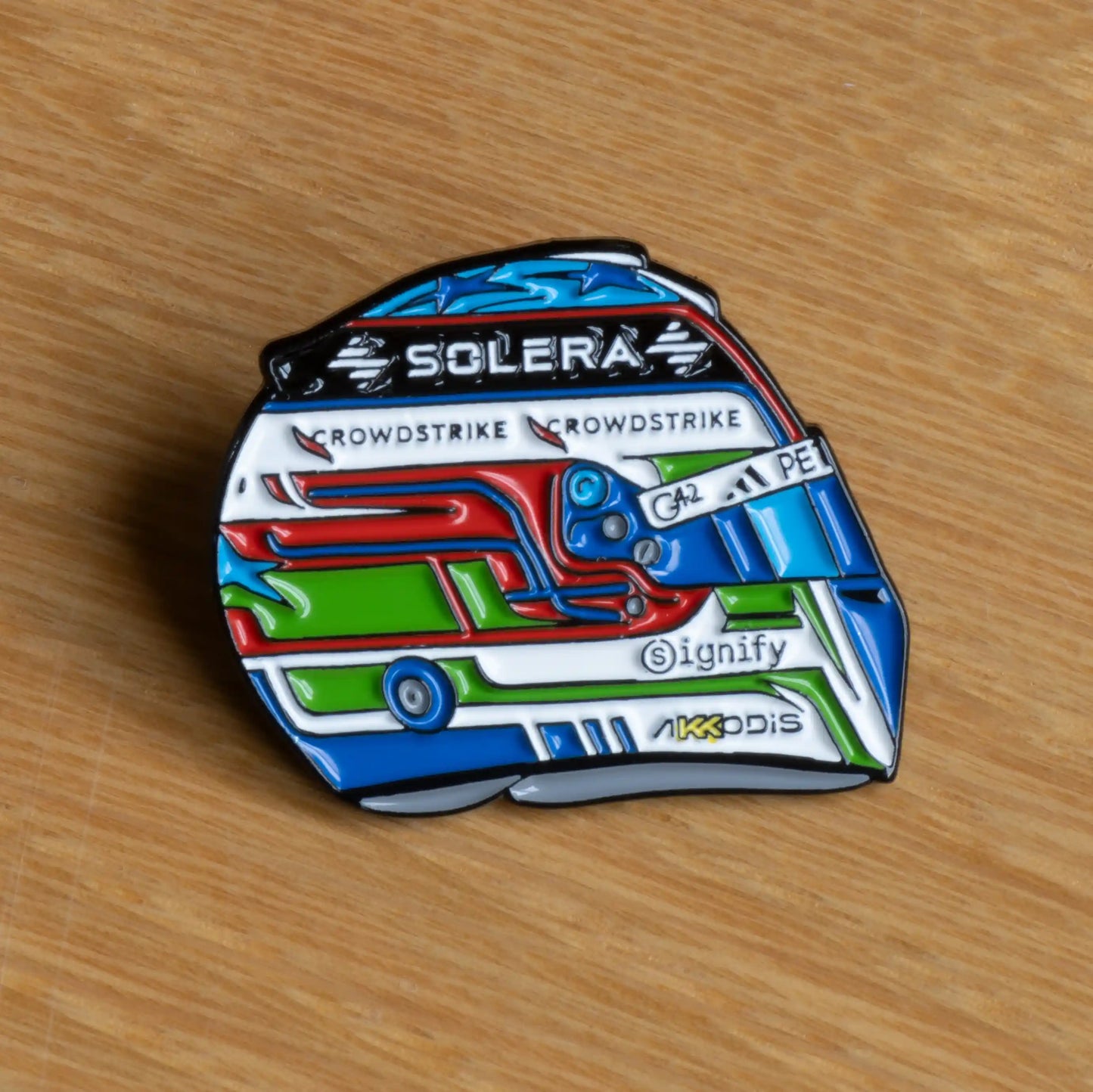 Kimi Antonelli 2025 Helmet Enamel Pin