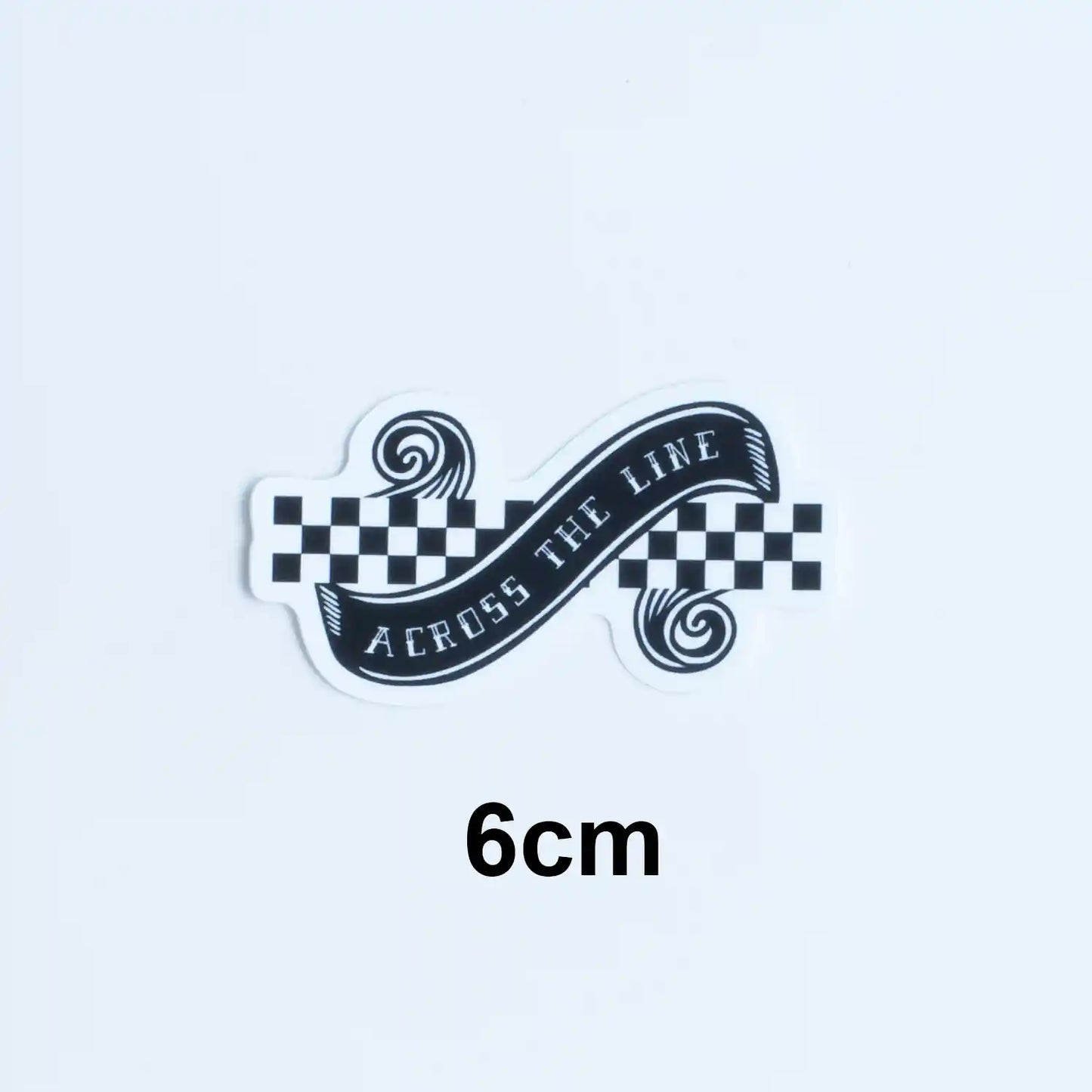 Formula One Tattoo Style Sticker Pack, Across the Line