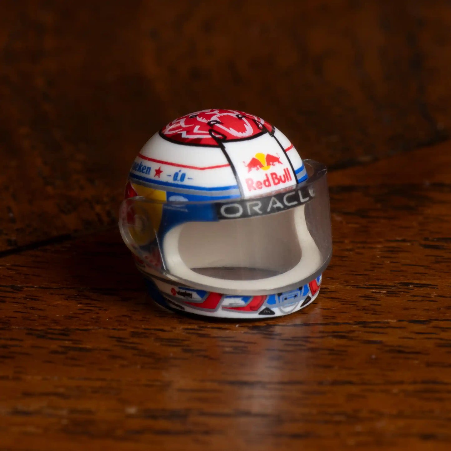 Max Verstappen Custom Lego Minifig Helmet