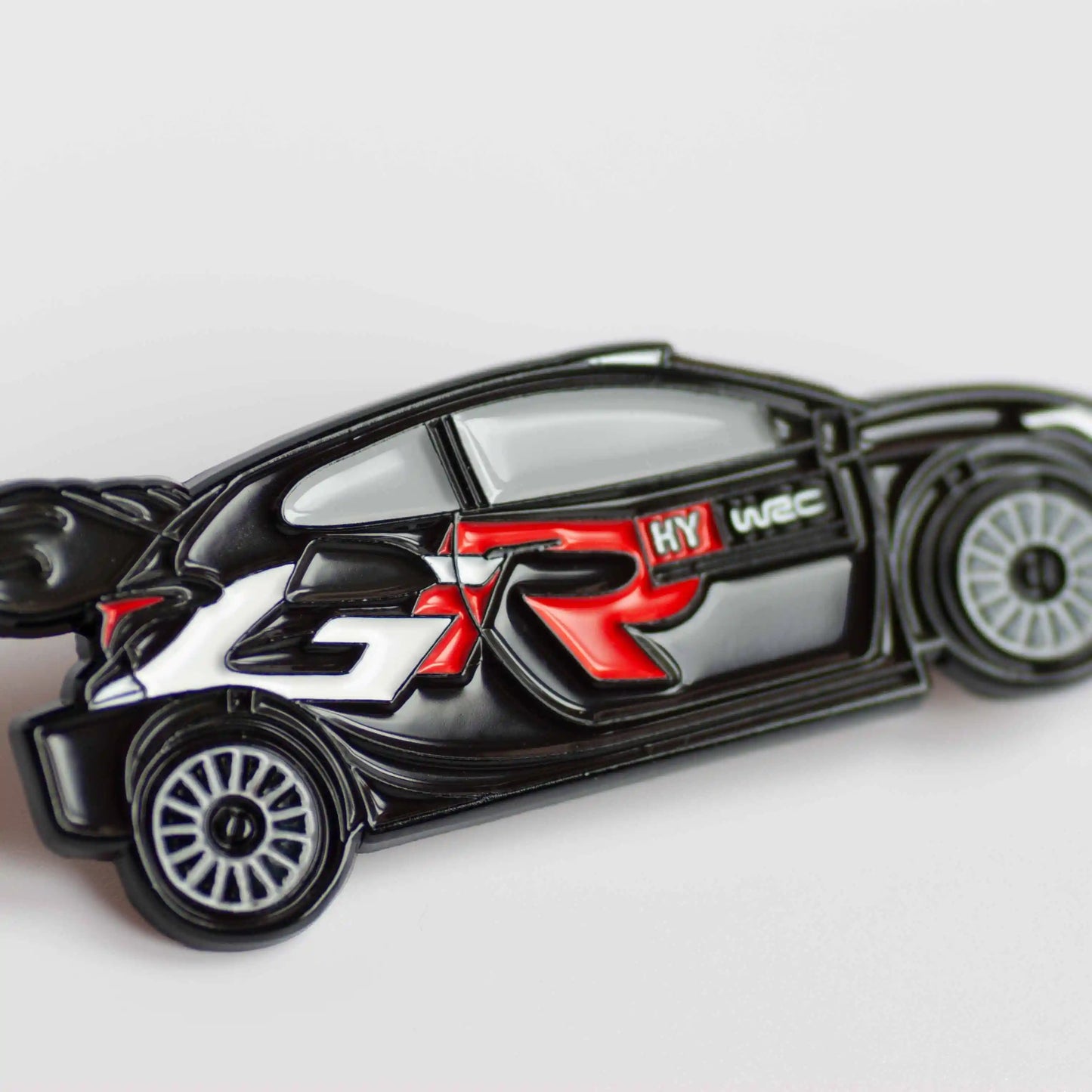 Toyota GR Yaris 2024 Rally1 Car Enamel Pin