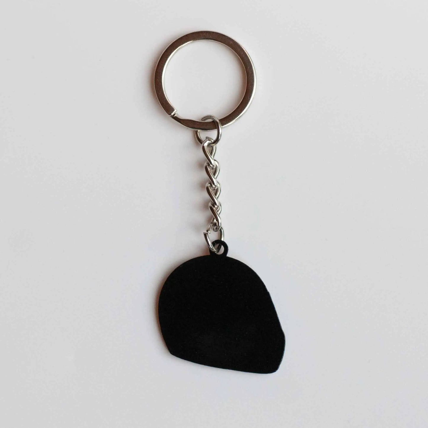 Back of Lewis Hamilton 2008 Helmet Enamel Keychain