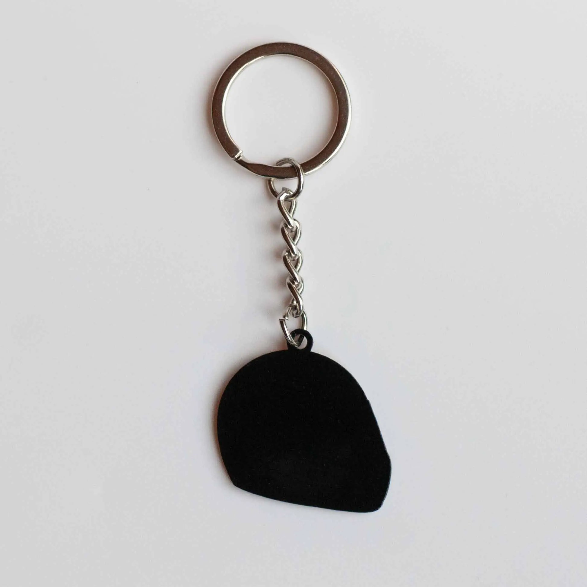 Back of Lewis Hamilton 2008 Helmet Enamel Keychain