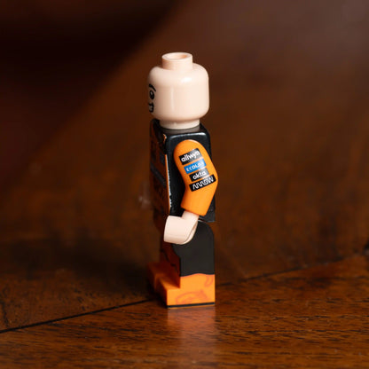 Oscar Piastri Custom Lego Minifig