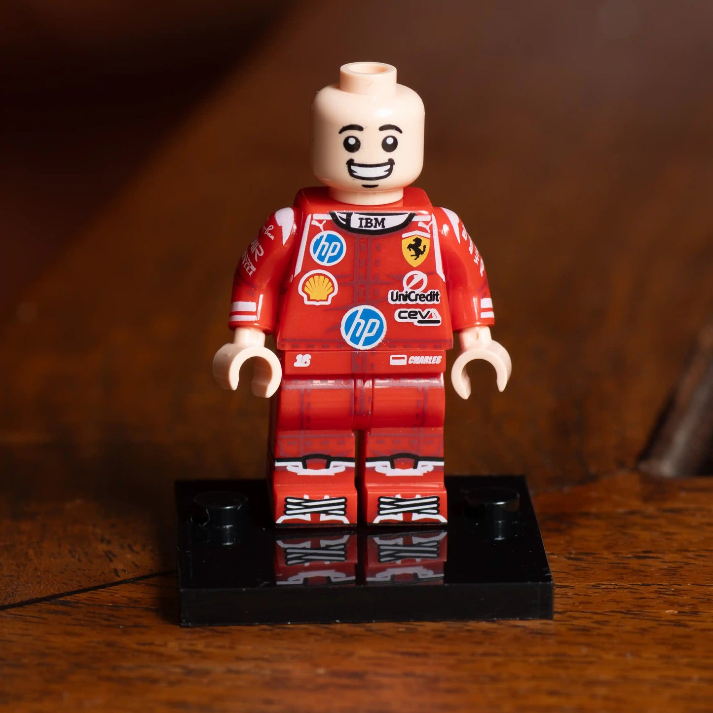 Charles Leclerc Custom Lego Minifig