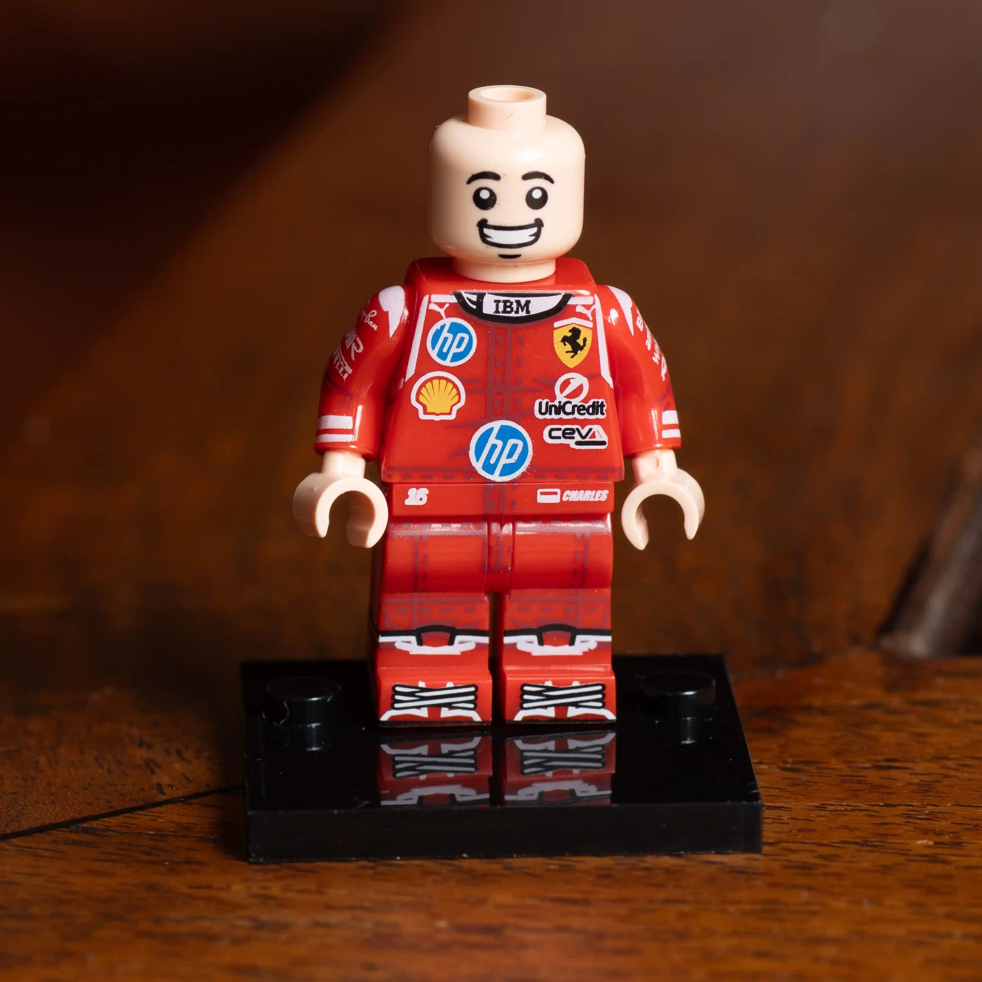 Charles Leclerc Custom Lego Minifig