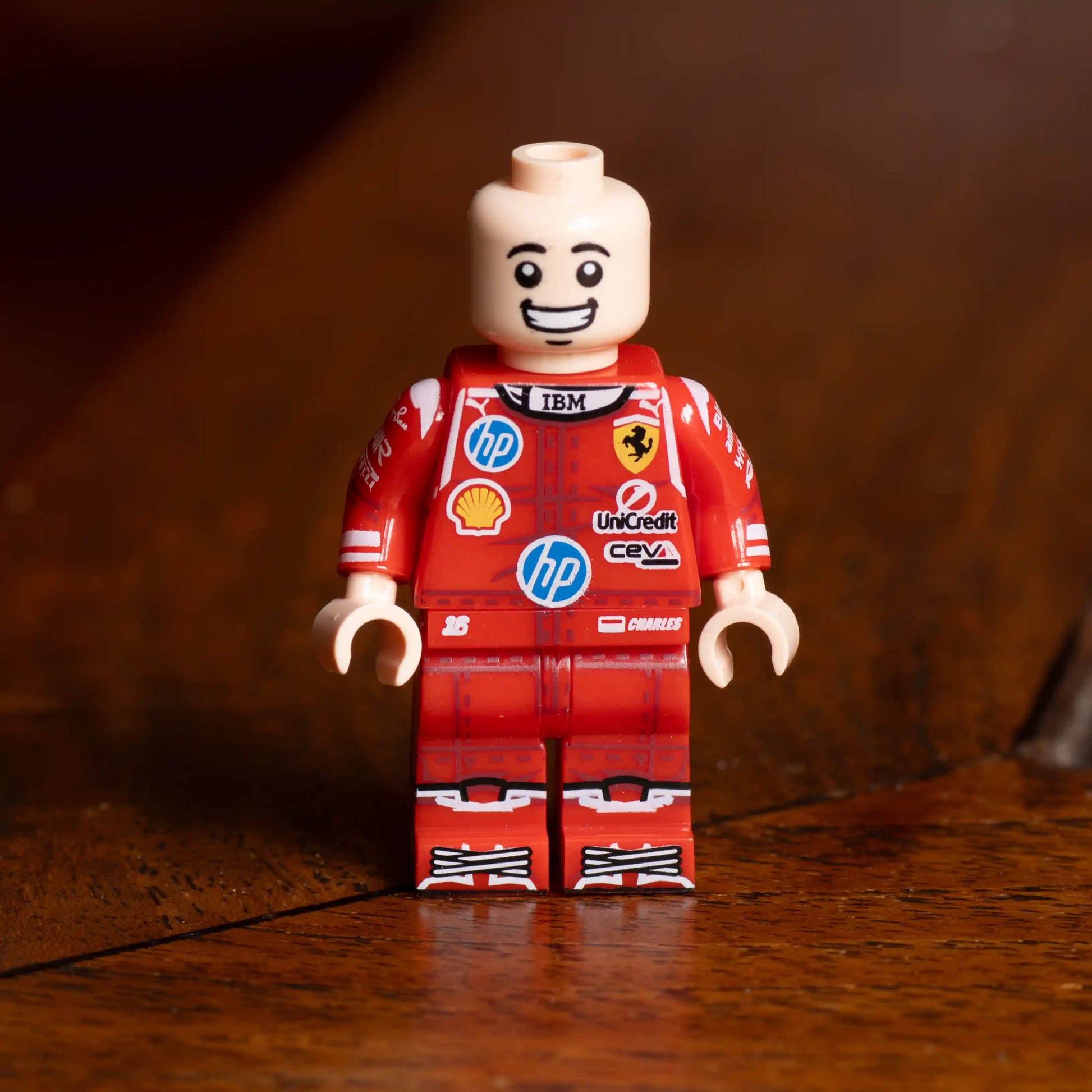 Charles Leclerc Custom Lego Minifig