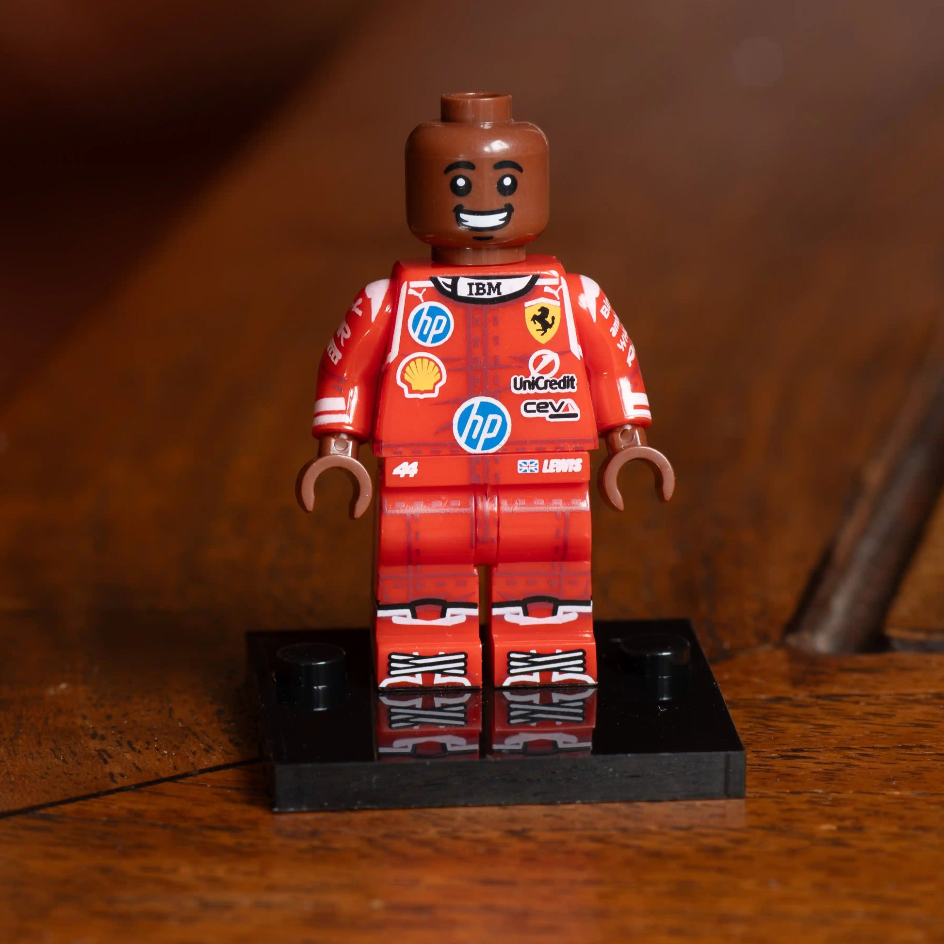 Lewis Hamilton Custom Lego Minifig