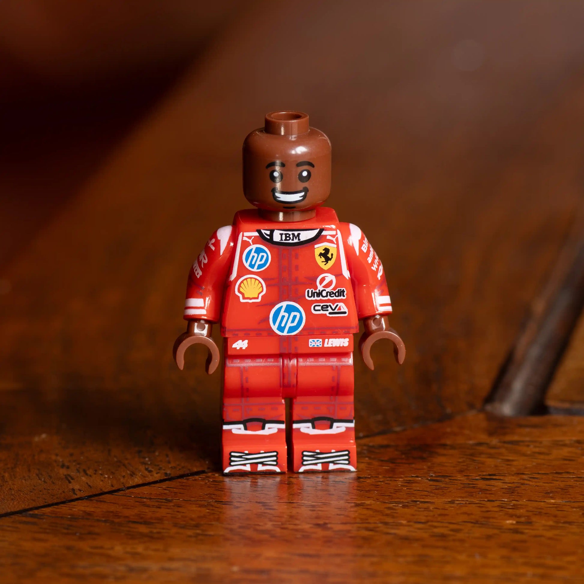 Lewis Hamilton Custom Lego Minifig