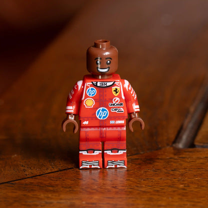 Lewis Hamilton Custom Lego Minifig