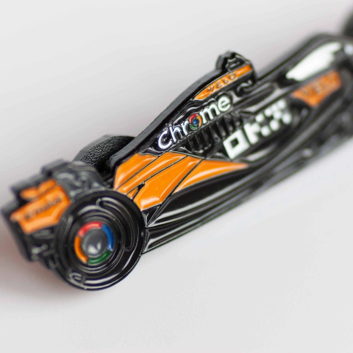 McLaren MCL38 Formula One Car Enamel Pin Badge