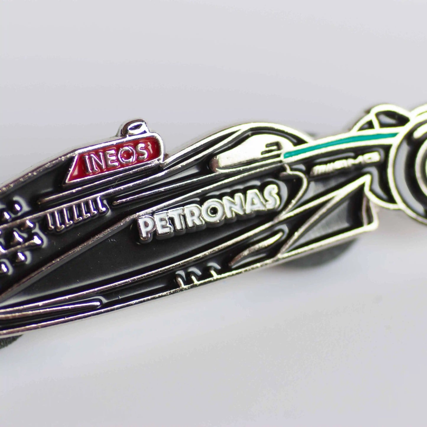 Mercedes W15 Formula One Car Enamel Pin Badge