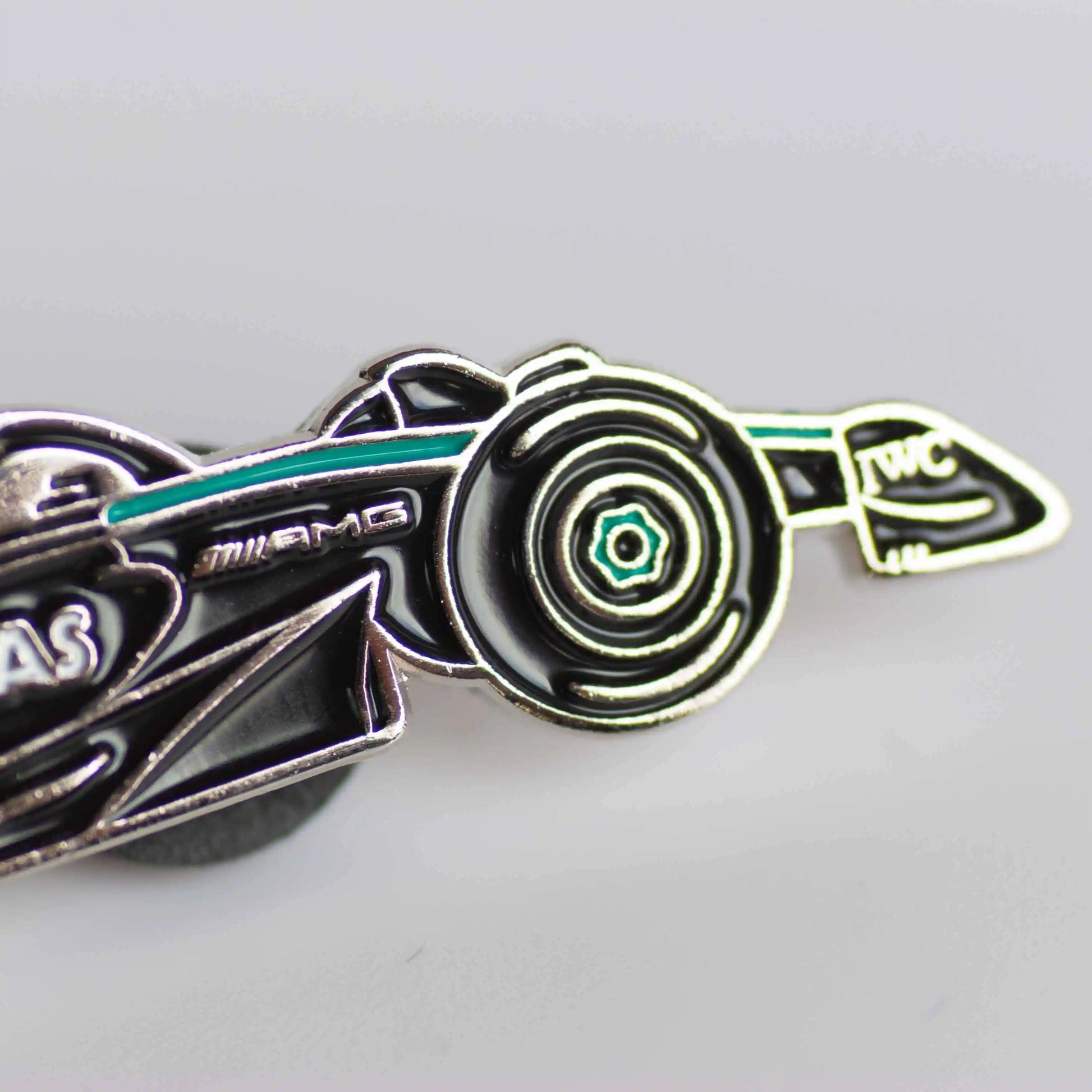 Mercedes W15 Formula One Car Enamel Pin Badge