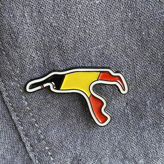 Circuit de Spa-Francorchamps Pin Badge on clothes