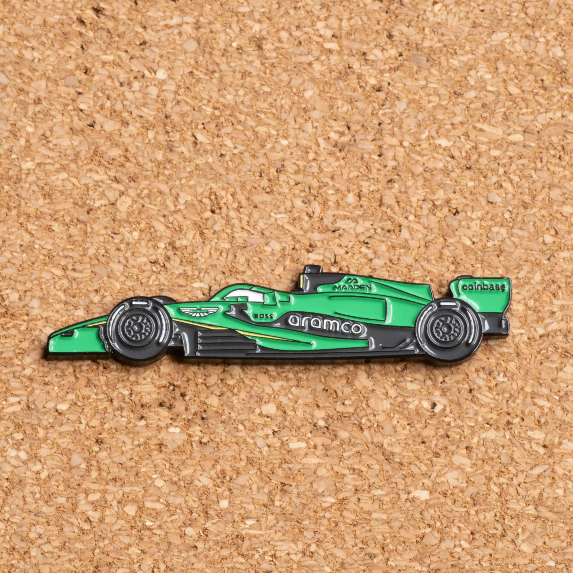 Aston Martin AMR26 Formula One Car Enamel Pin
