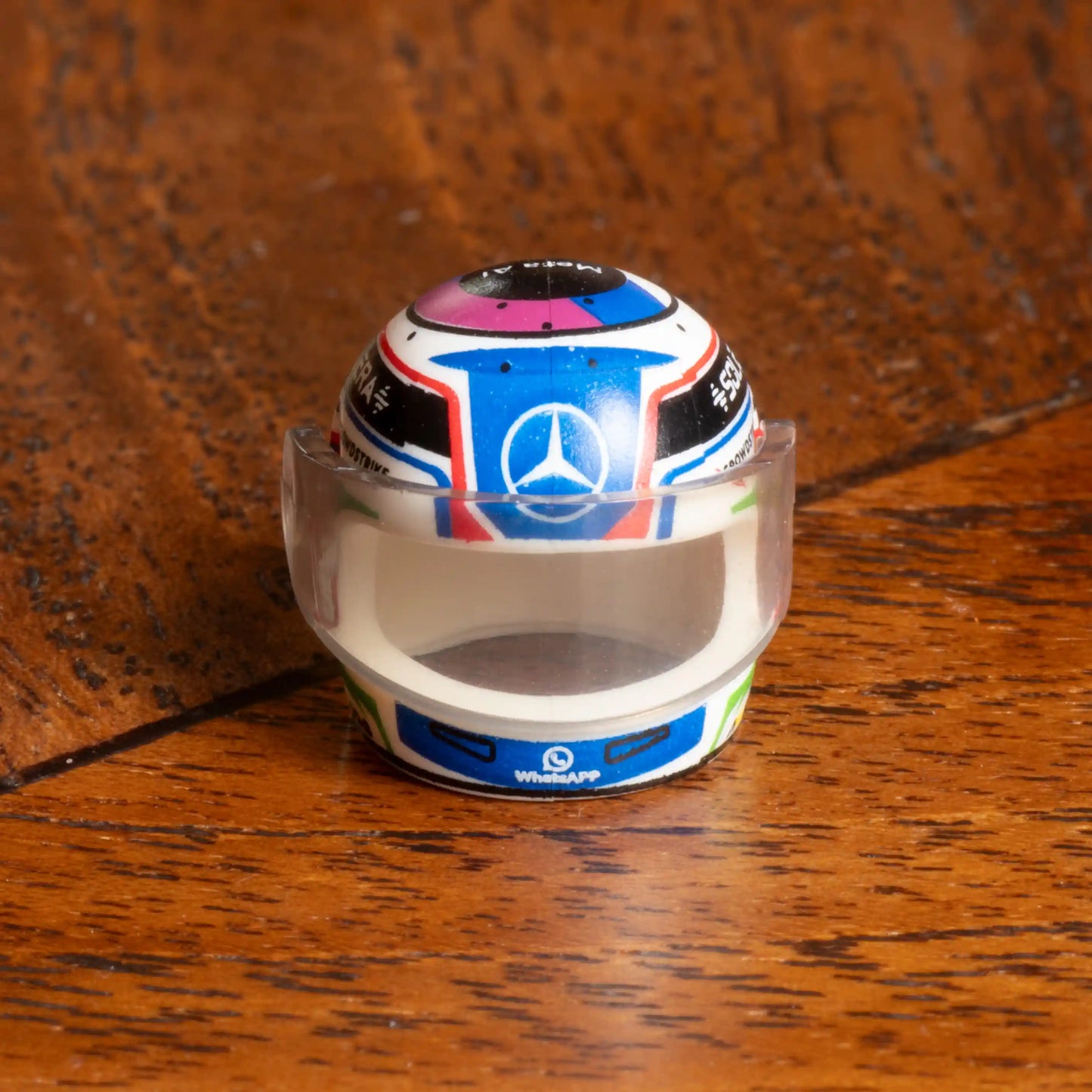 Kimi Antonelli 2026 Custom Lego Minifig Helmet