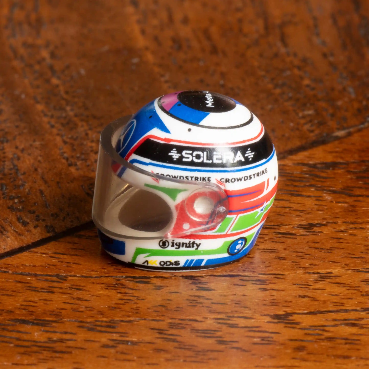 Kimi Antonelli 2026 Custom Lego Minifig Helmet
