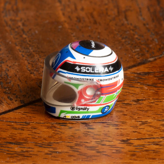 Kimi Antonelli 2026 Custom Lego Minifig Helmet