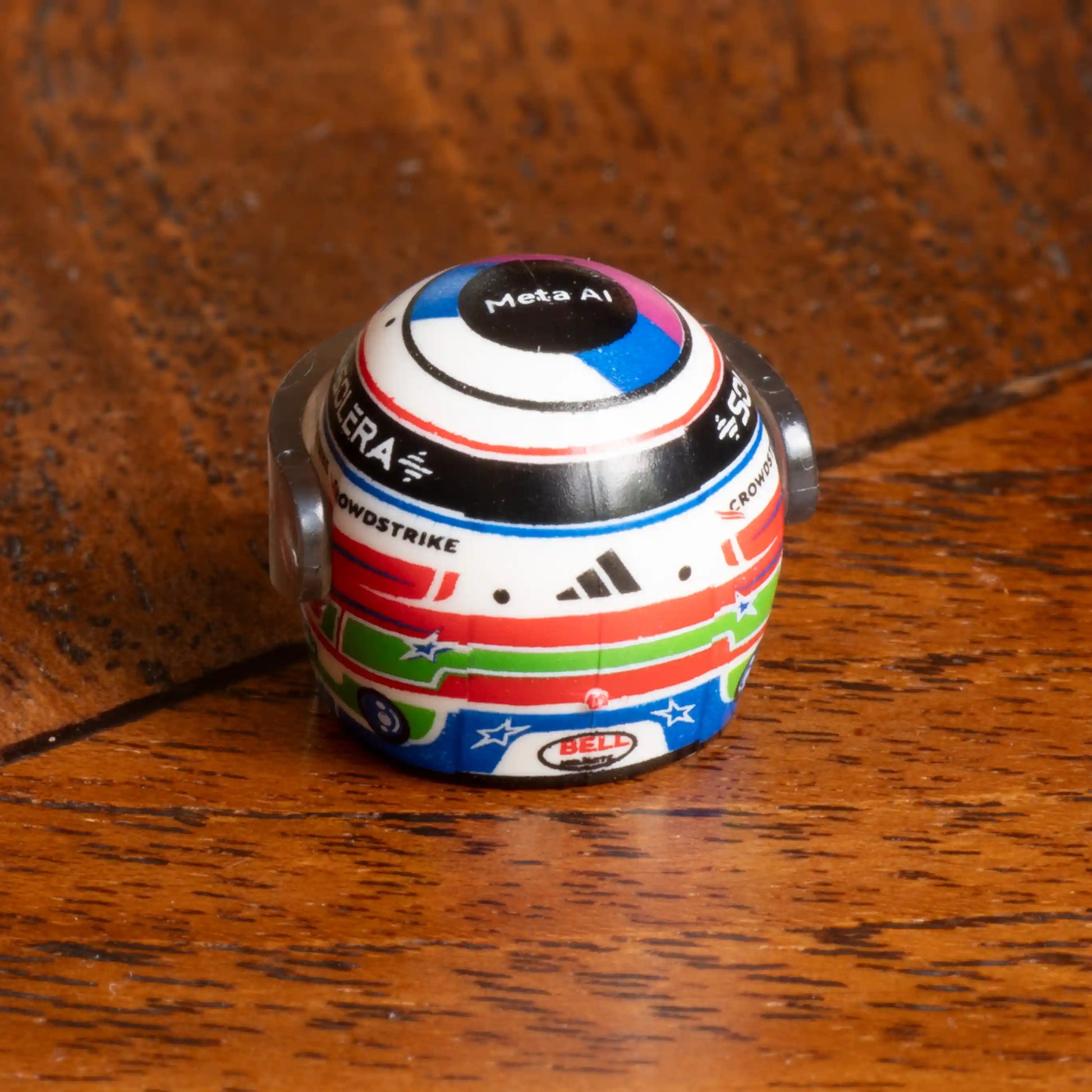 Kimi Antonelli 2026 Custom Lego Minifig Helmet