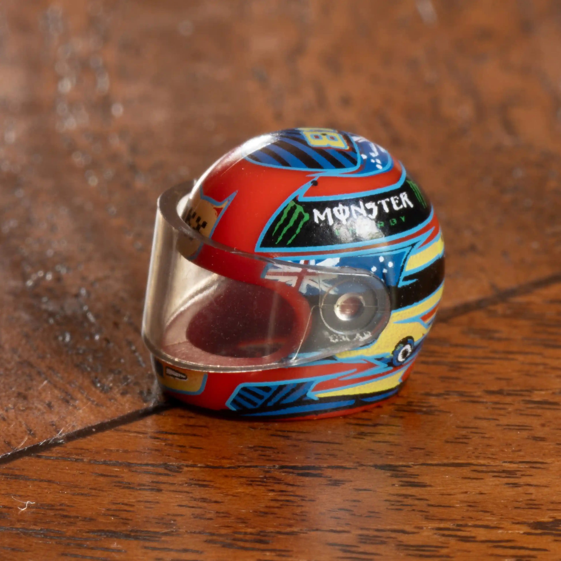 Oscar Piastri 2026 Custom Lego Minifig Helmet