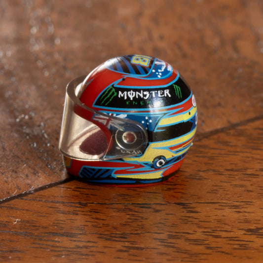 Oscar Piastri 2026 Custom Lego Minifig Helmet