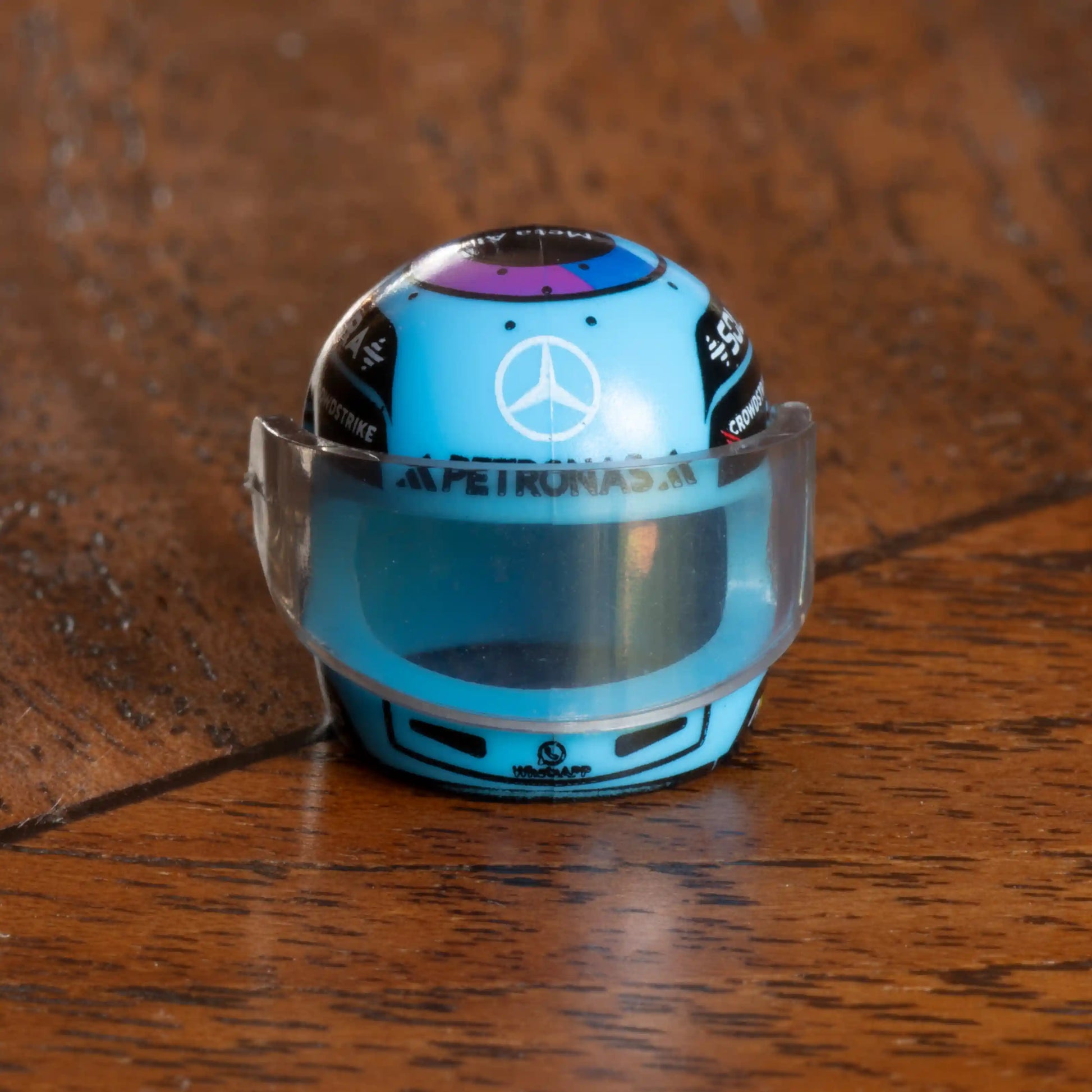 George Russell 2026 Custom Lego Minifig Helmet