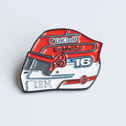 Charles Leclerc 2026 Helmet Enamel Pin