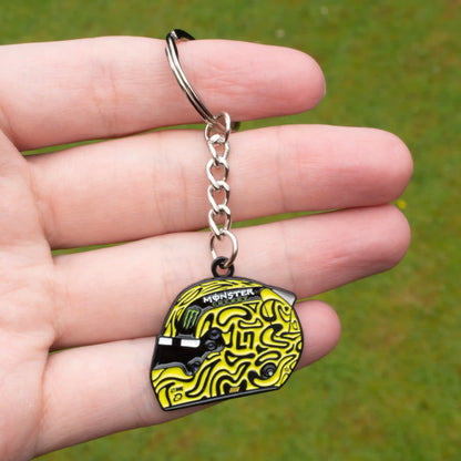 Lando Norris 2026 Helmet Enamel Keychain
