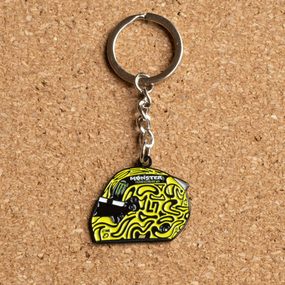 Lando Norris 2026 Helmet Enamel Keychain