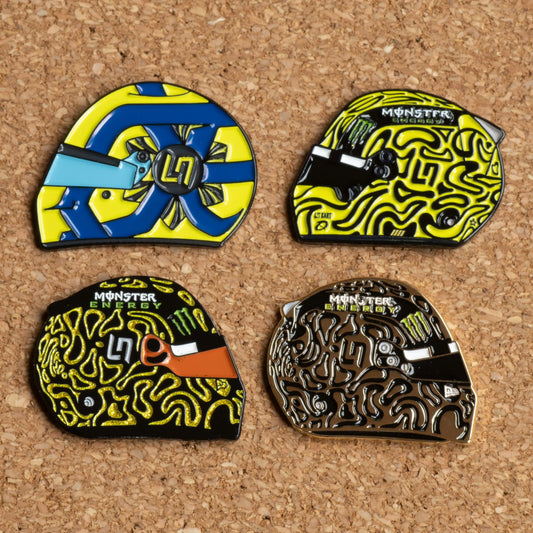 Lando Norris Helmet Pin Bundle