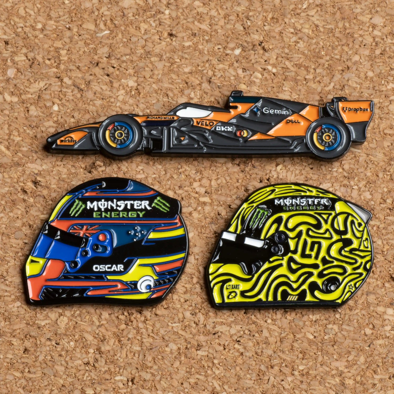 McLaren Enamel Pin Bundle