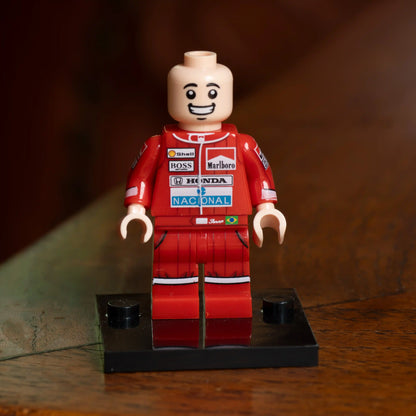 Ayrton Senna Custom Lego Minifig