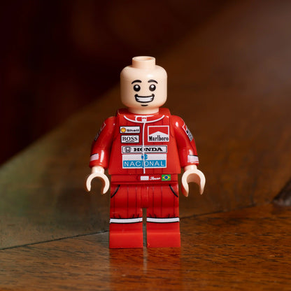 Ayrton Senna Custom Lego Minifig