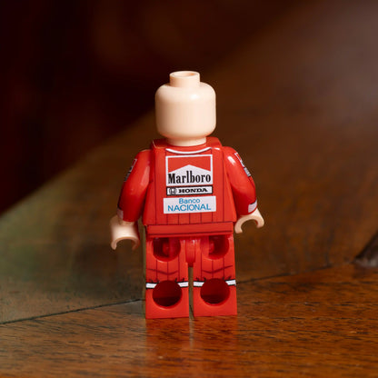 Ayrton Senna Custom Lego Minifig