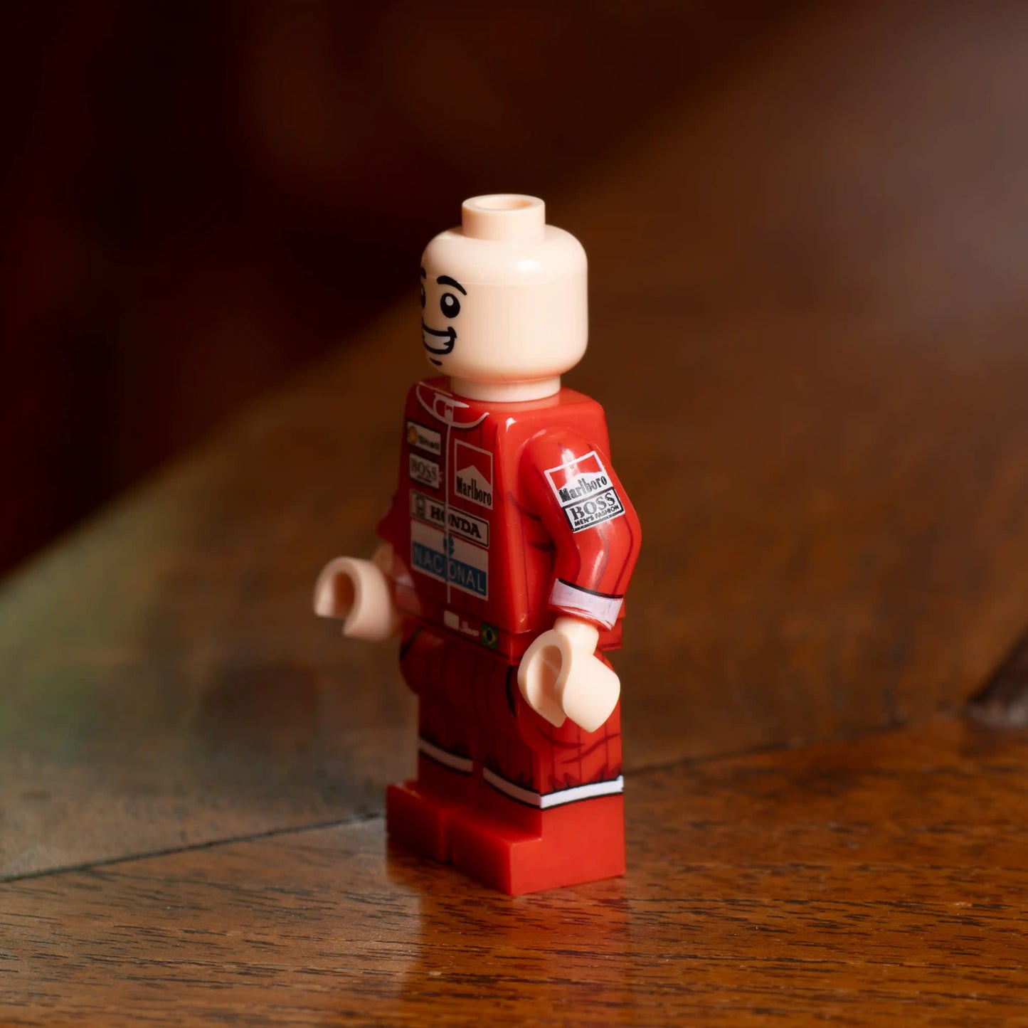 Ayrton Senna Custom Lego Minifig