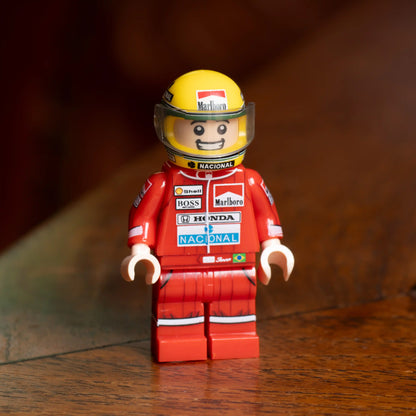 Ayrton Senna Custom Lego Minifig