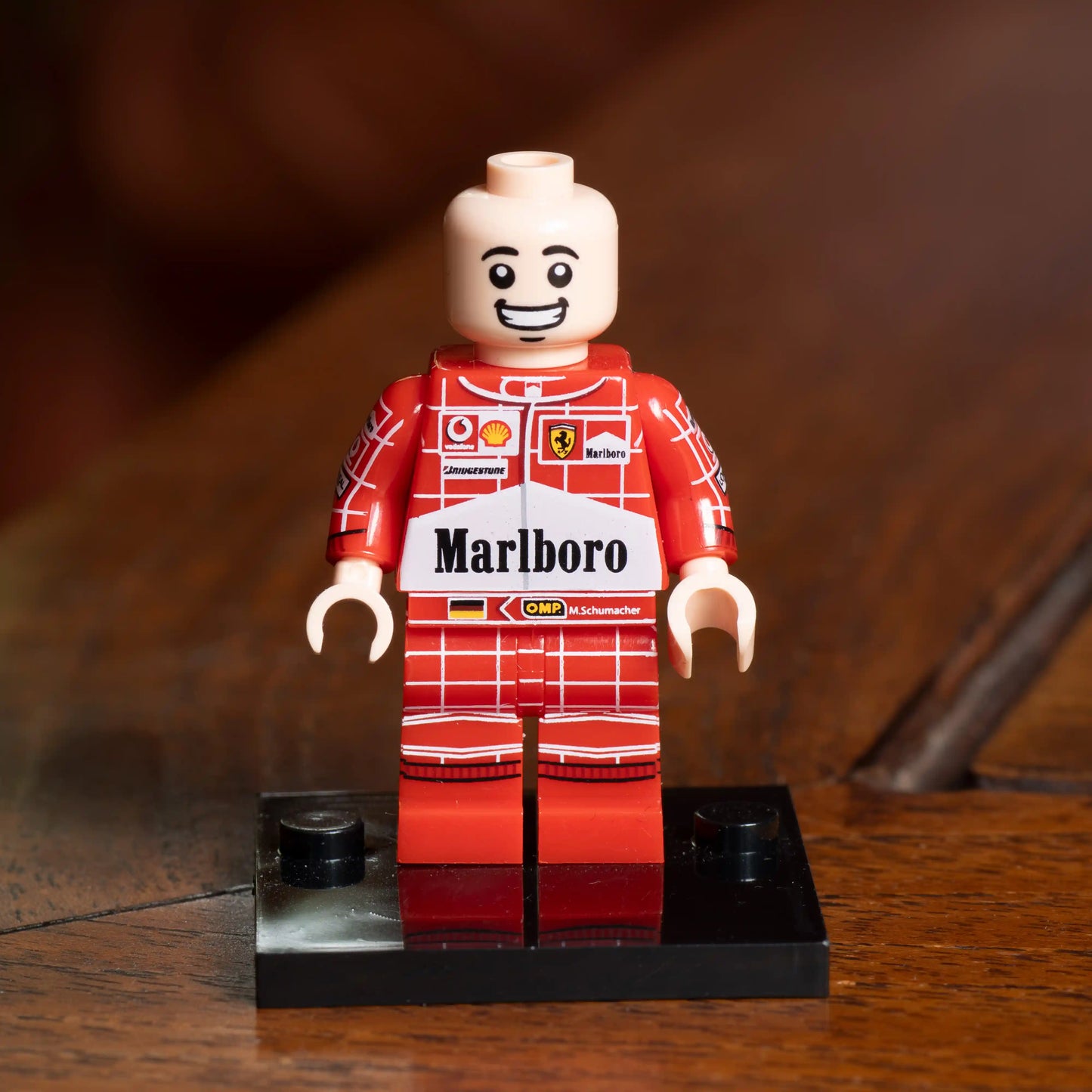 Michael Schumacher Custom Lego Minifig