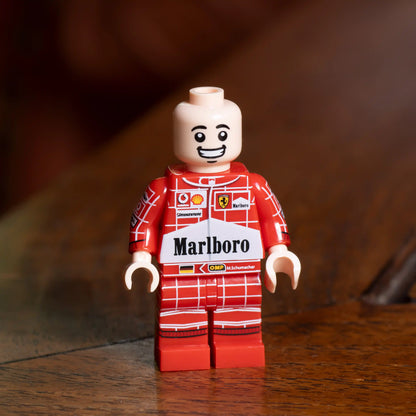 Michael Schumacher Custom Lego Minifig