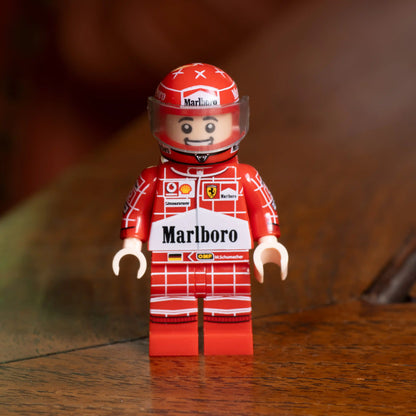 Michael Schumacher Custom Lego Minifig