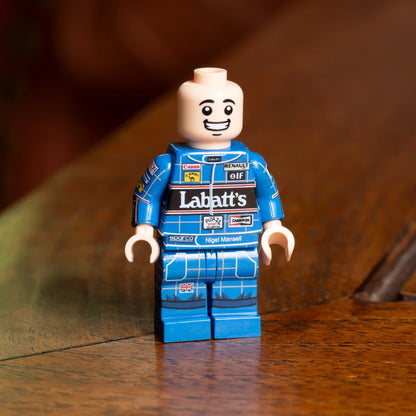 Nigel Mansell Custom Lego Minifig