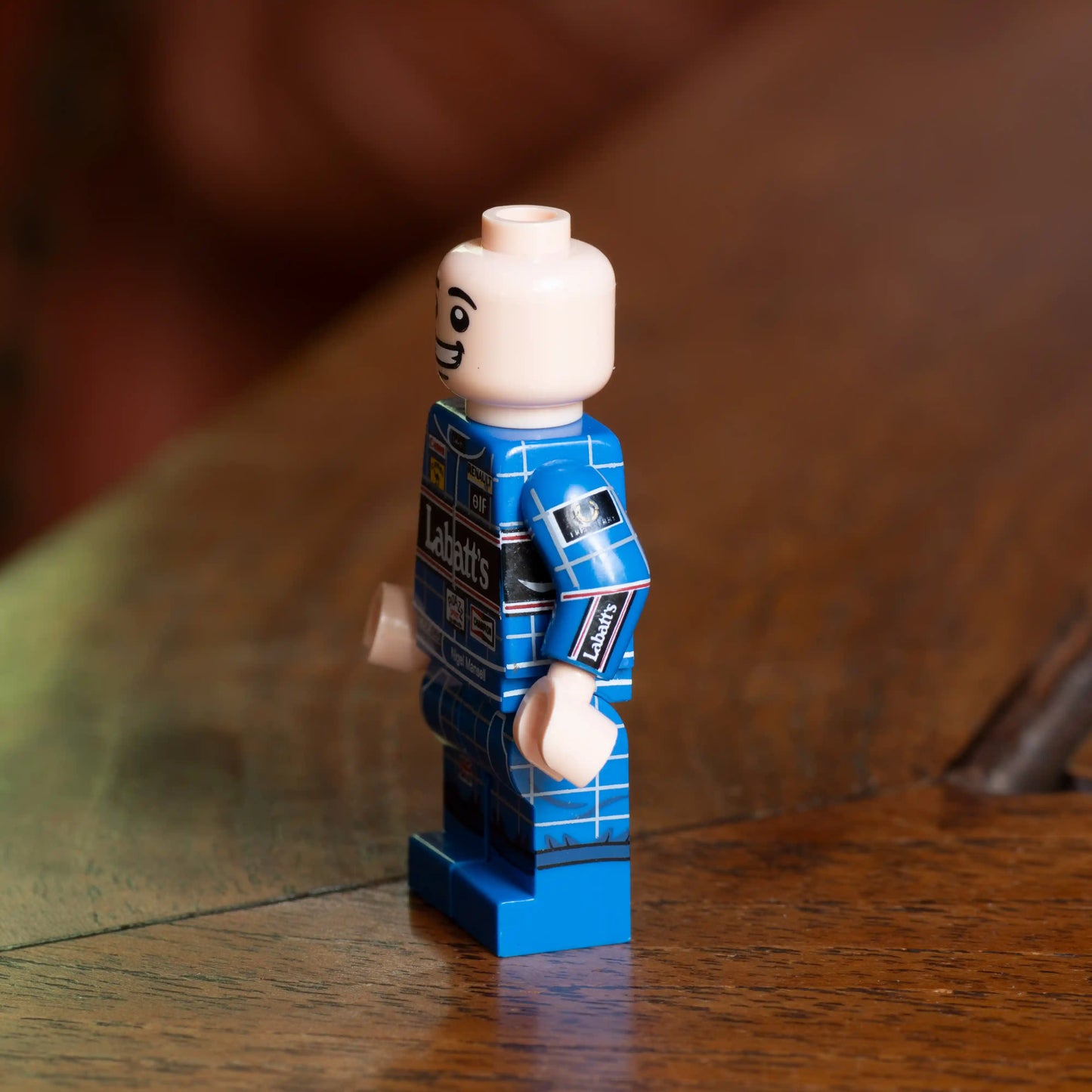 Nigel Mansell Custom Lego Minifig