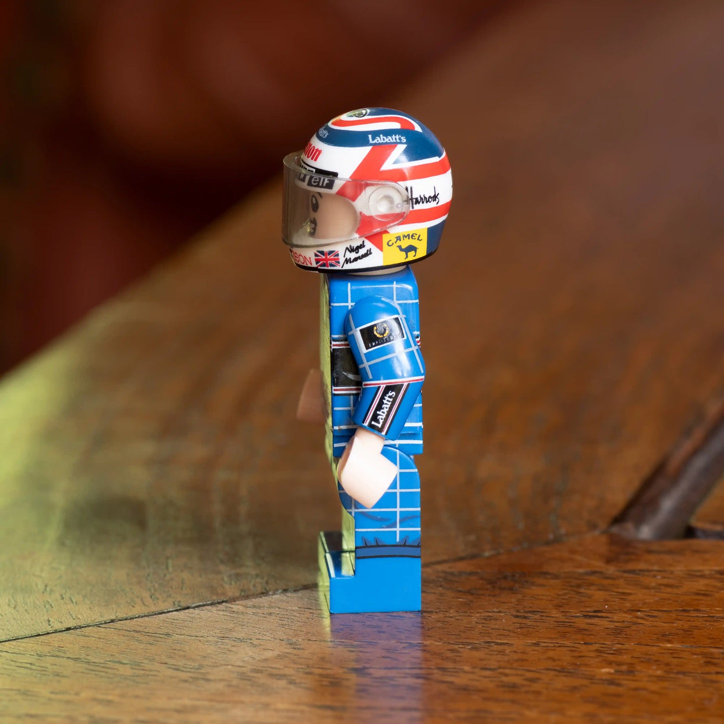 Nigel Mansell Custom Lego Minifig