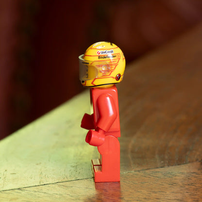 Lewis Hamilton 2026 Custom Lego Minifig Helmet